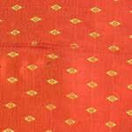 Orange with Diamonds